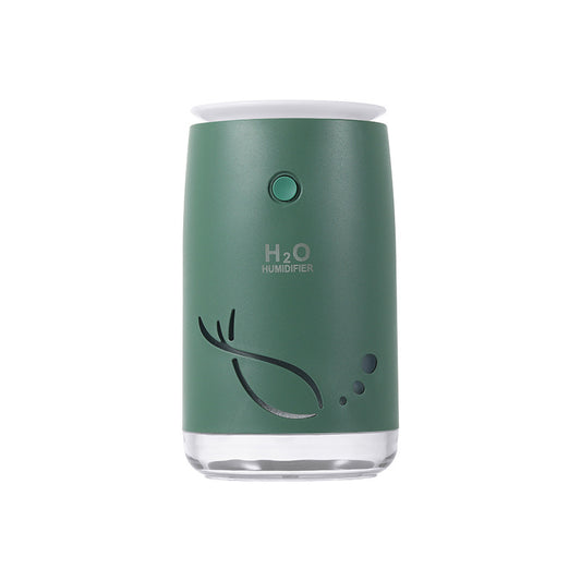 New Small Tail Fish Night Light Humidifier USB Mini Car Air Purifier Household Humidifier