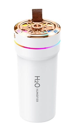 Car Humidifier Small Mini Air Purifier Starry Sky Projection Ambience Light